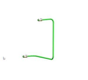 Front brake pipe 1（6.35PA）